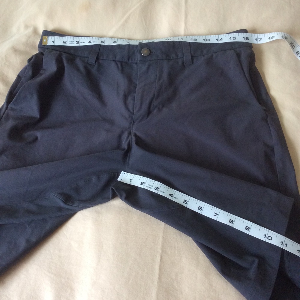 Lululemon Men’s Dark Gray Commissioner Shorts W32” INS 11” Activewear - Picture 12 of 12